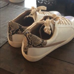 White sneakers